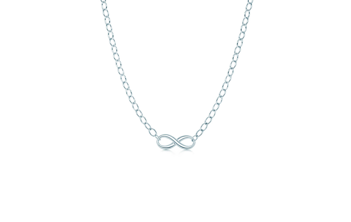 Titanium Infinity Necklace